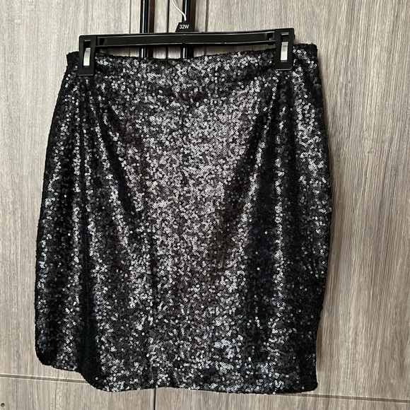 Halogen sequin mini skirt - Picture 4 of 16